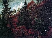Caspar David Friedrich Felspartie USA oil painting artist